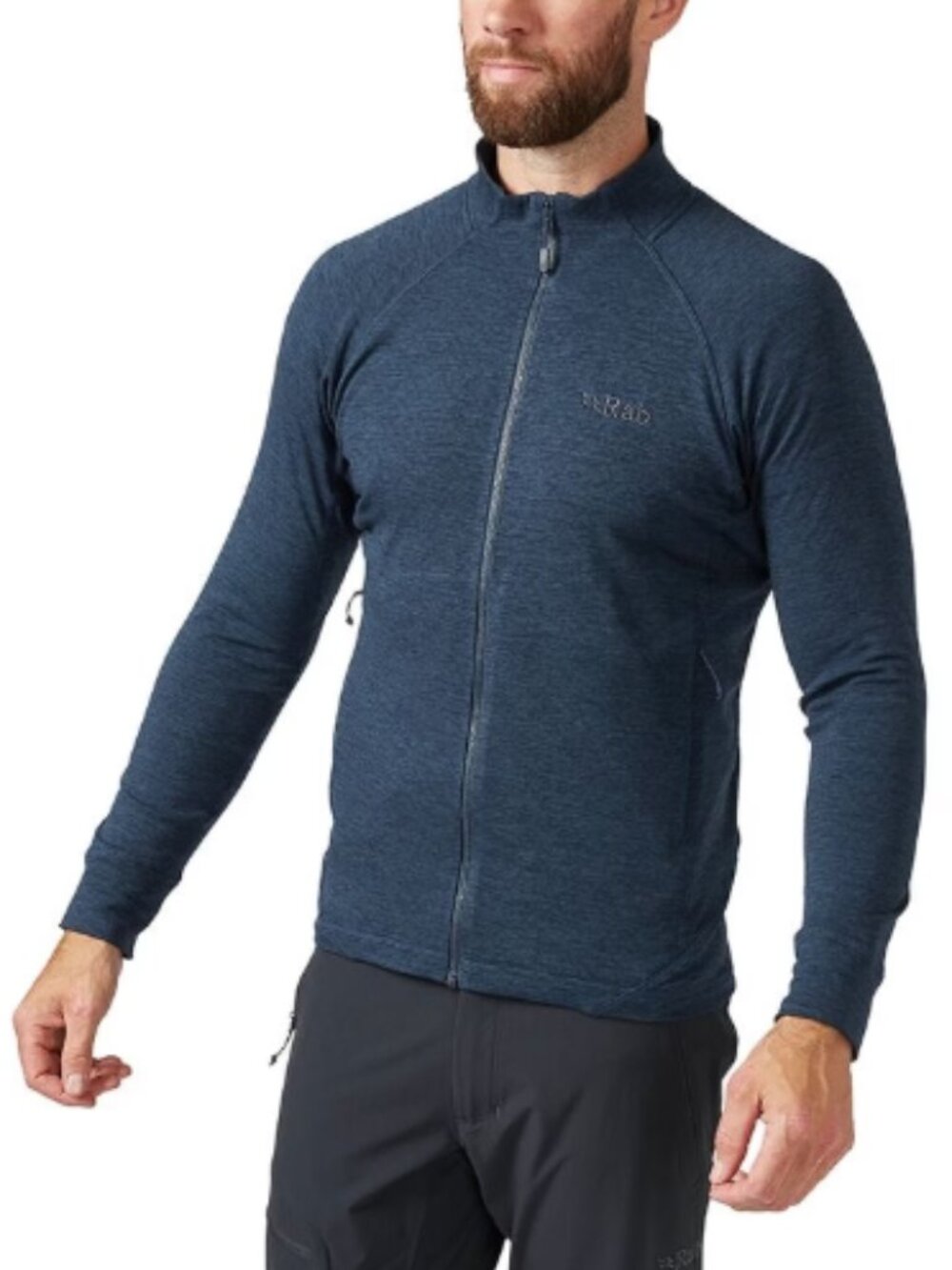 Rab Men's Nexus Jacket Full Zip Blue Thermic G Fleece Midlayer Size XXL